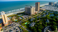 Aerial view of Myrtle Beach, SC