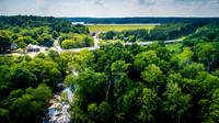Aerial views of Wake Forest, NC