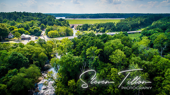 Aerial views of Wake Forest, NC