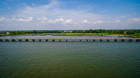 Aerial views from Liberty State Park, NI