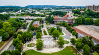 Aerial view of Knoxville, TN