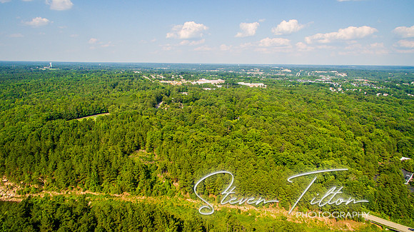 Aerial views of Wake Forest, NC