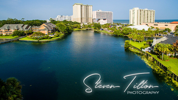 Aerial view of Myrtle Beach, SC