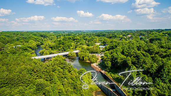 Aerial views of Wake Forest, NC