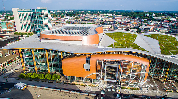 Aerial view of Nashville, TN