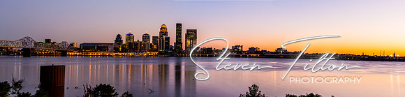 Louisville, Kentucky Skyline