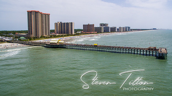 Aerial view of Myrtle Beach, SC