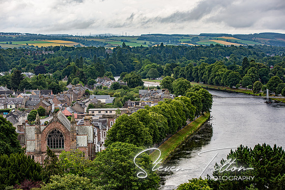 View from Inverness Castle
