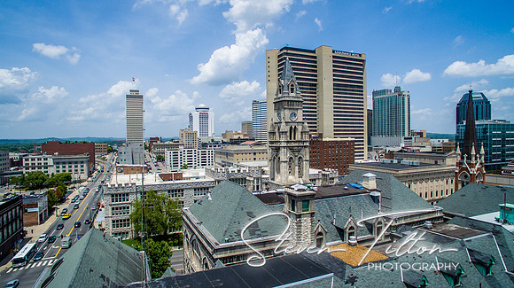 Aerial view of Nashville, TN