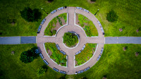Aerial views from Liberty State Park, NI