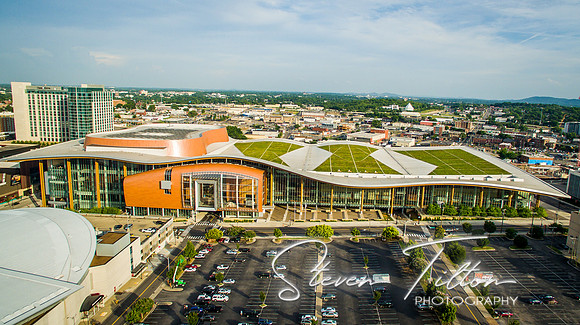 Aerial view of Nashville, TN